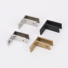90 Degree Wall Mount Glass Bracket
