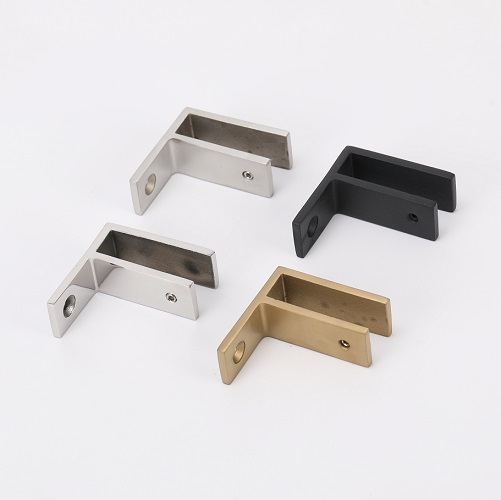90 Degree Wall Mount Glass Bracket