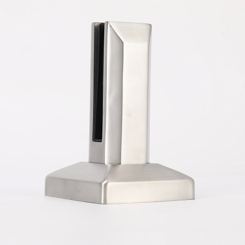 Floor mount square glass spigot