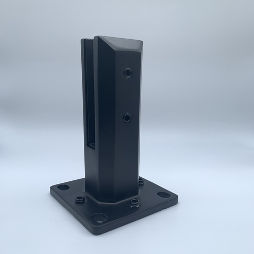 Matte Black Adjustable Glass Railing Spigot