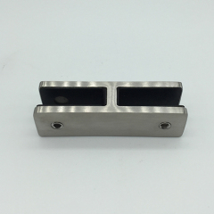 Square 180 Degree Glass Railing Clamp