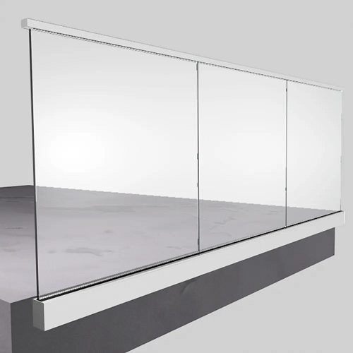 Aluminium Frameless LED Glass Balustrade System