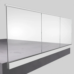 Aluminium Frameless LED Glass Balustrade System