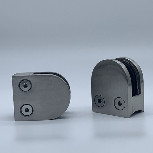 Glass Railing D-shape Clamp
