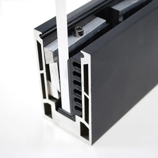 Aluminum Base Shoes for Laminated Glass Balustrades