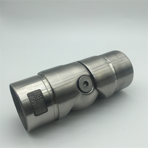Adjustable 2" Round Tube Connector