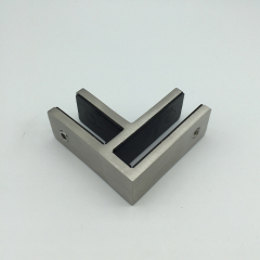 Square 90 Degree Glass Balustrade Clamp