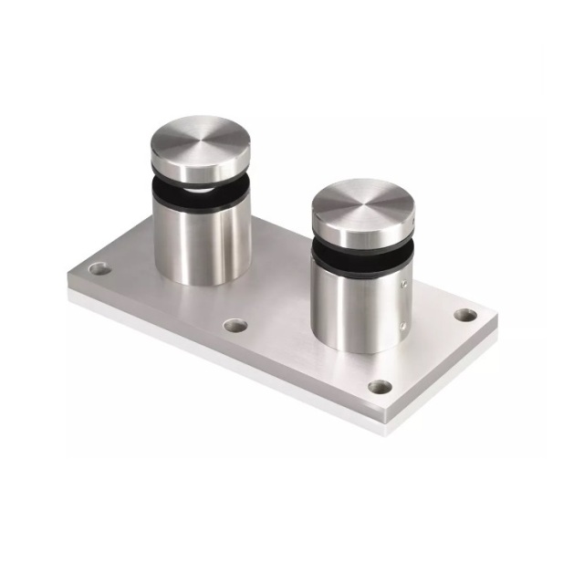 Glass Rail Standoff with Mounting Plate
