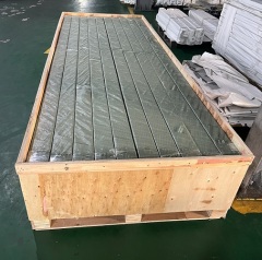 Aluminum U Channel Base Shoe Frameless Glass Railing