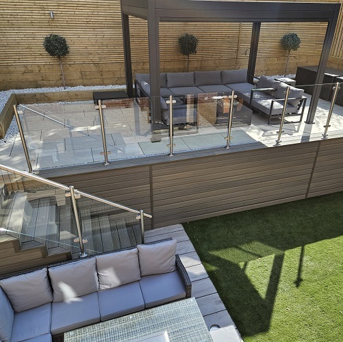 Glass Railing Post System