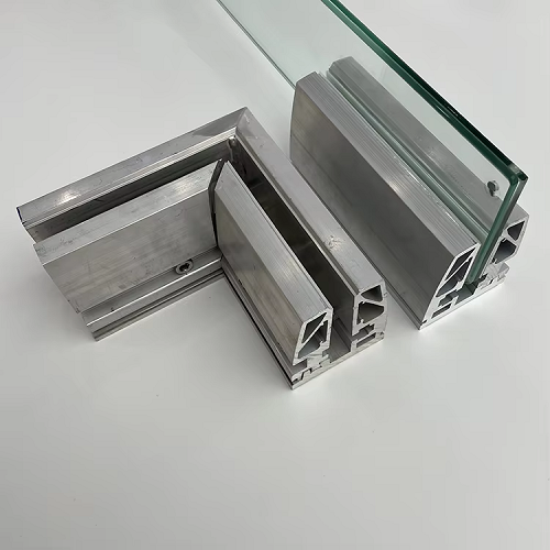 Aluminum U Channel Glass Balustrades