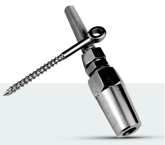 Stainless Steel Lag Stud Quick Connector Fitting