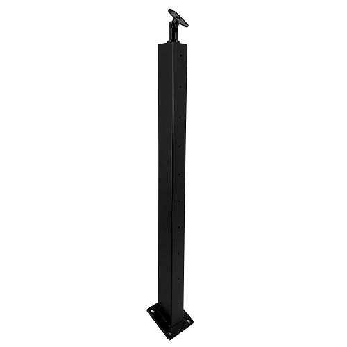 Stainless Steel Black Stair Post