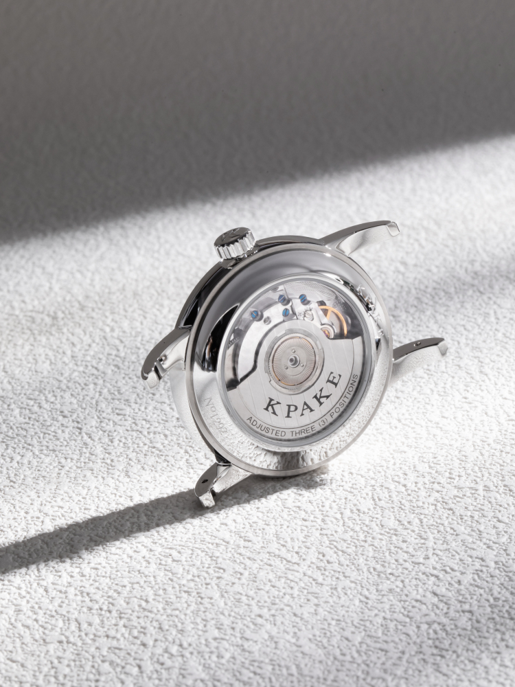 Black dial with diamond