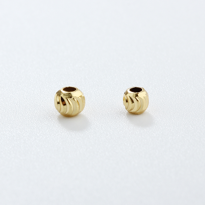 925 Sterling Silver Textured Spacer Beads