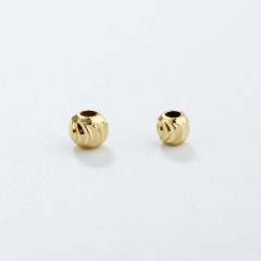925 Sterling Silver Textured Spacer Beads