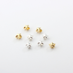 925 Sterling Silver Mini Star Spacer Beads