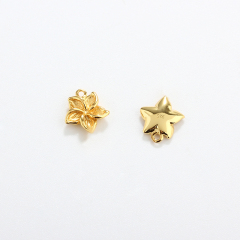 925 Sterling Silver Flower Charms