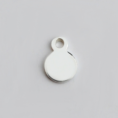 925 Sterling Silver Jump Ring Coin Charms