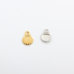 925 Sterling Silver Ocean Shell Charm