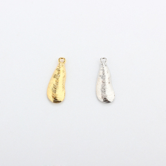 925 Sterling Silver Ocean Long Shell Charms