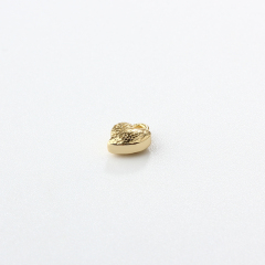 925 Sterling Silver Small Heart Hammered Charm