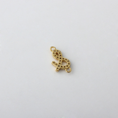 925 Sterling Silver Ampersand Connector