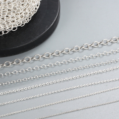 925 Sterling Silver Cable Chains