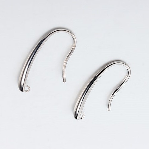 925 Sterling Silver Earrings Hook With Ring