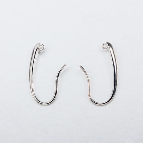 925 Sterling Silver Earrings Hook With Ring
