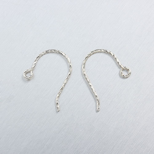 925 Sterling Silver Cutting Ear Hooks