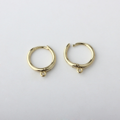 925 Sterling Silver Hoop Earrings Findings