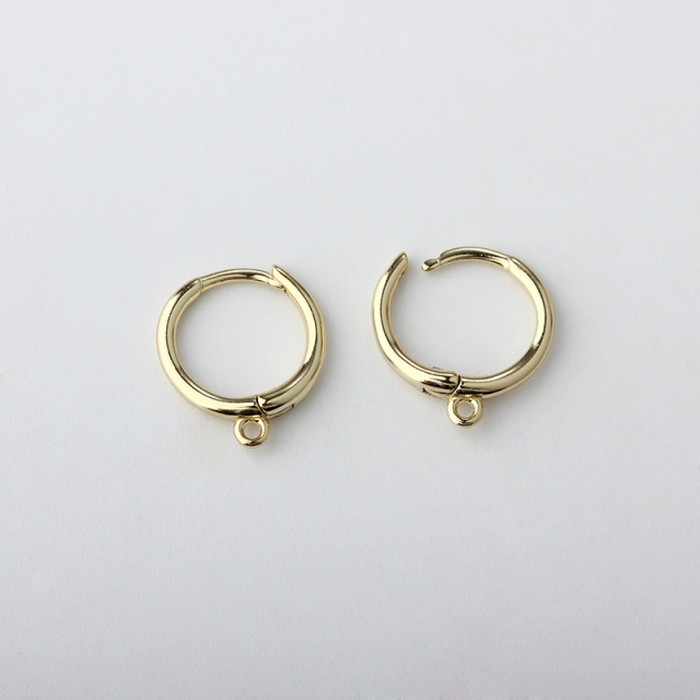 925 Sterling Silver Hoop Earrings Findings
