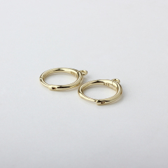 925 Sterling Silver Hoop Earrings Findings