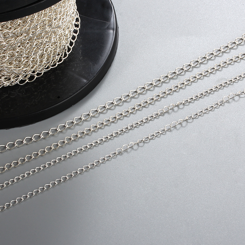 925 Sterling Silver Loose Curb Chain