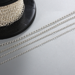 925 Sterling Silver Loose Curb Chain
