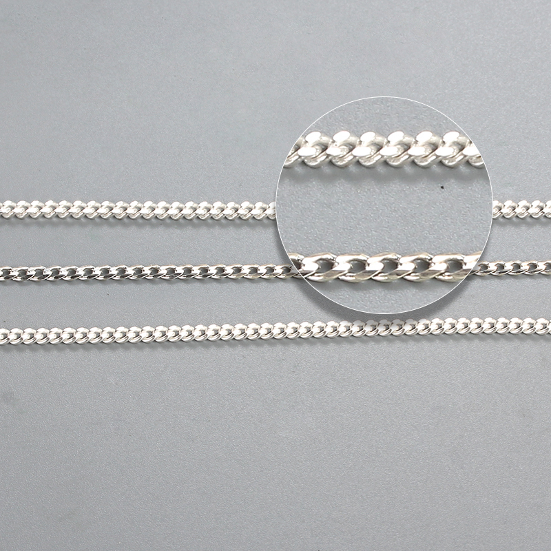 925 Sterling Silver Cuban Chain