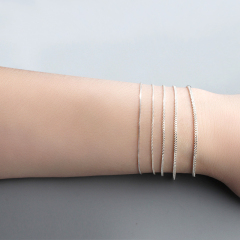 925 Sterling Silver Curb Chain