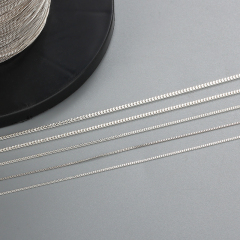 925 Sterling Silver Curb Chain