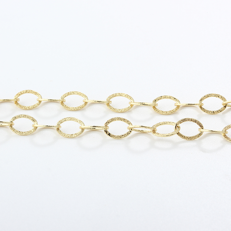 925 Sterling Silver 3+1 Diamond Cut Long Curb Chain