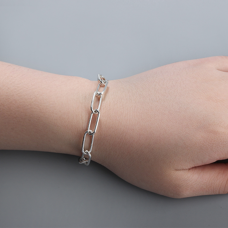 925 Sterling Silver Paperlink Chain
