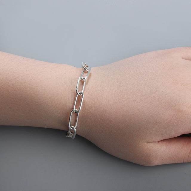 925 Sterling Silver Paperlink Chain