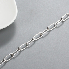 925 Sterling Silver Paperlink Chain