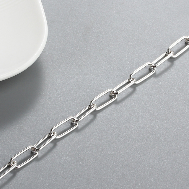 925 Sterling Silver Paperlink Chain