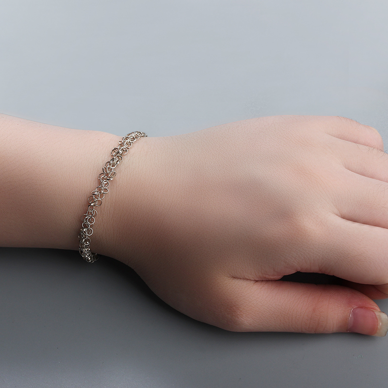 925 Sterling Silver Multi-ring Chain