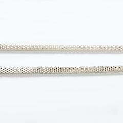 925 Sterling Silver Round Popcorn Chain