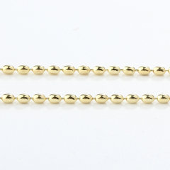925 Sterling Silver Oval Ball Chain