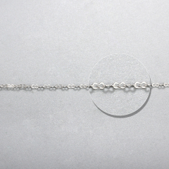 925 Sterling Silver Figure 8 Link Chain