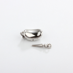 925 Sterling Silver Bullet Clasp