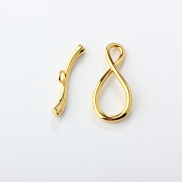 925 Sterling Silver OT Toggle Clasps